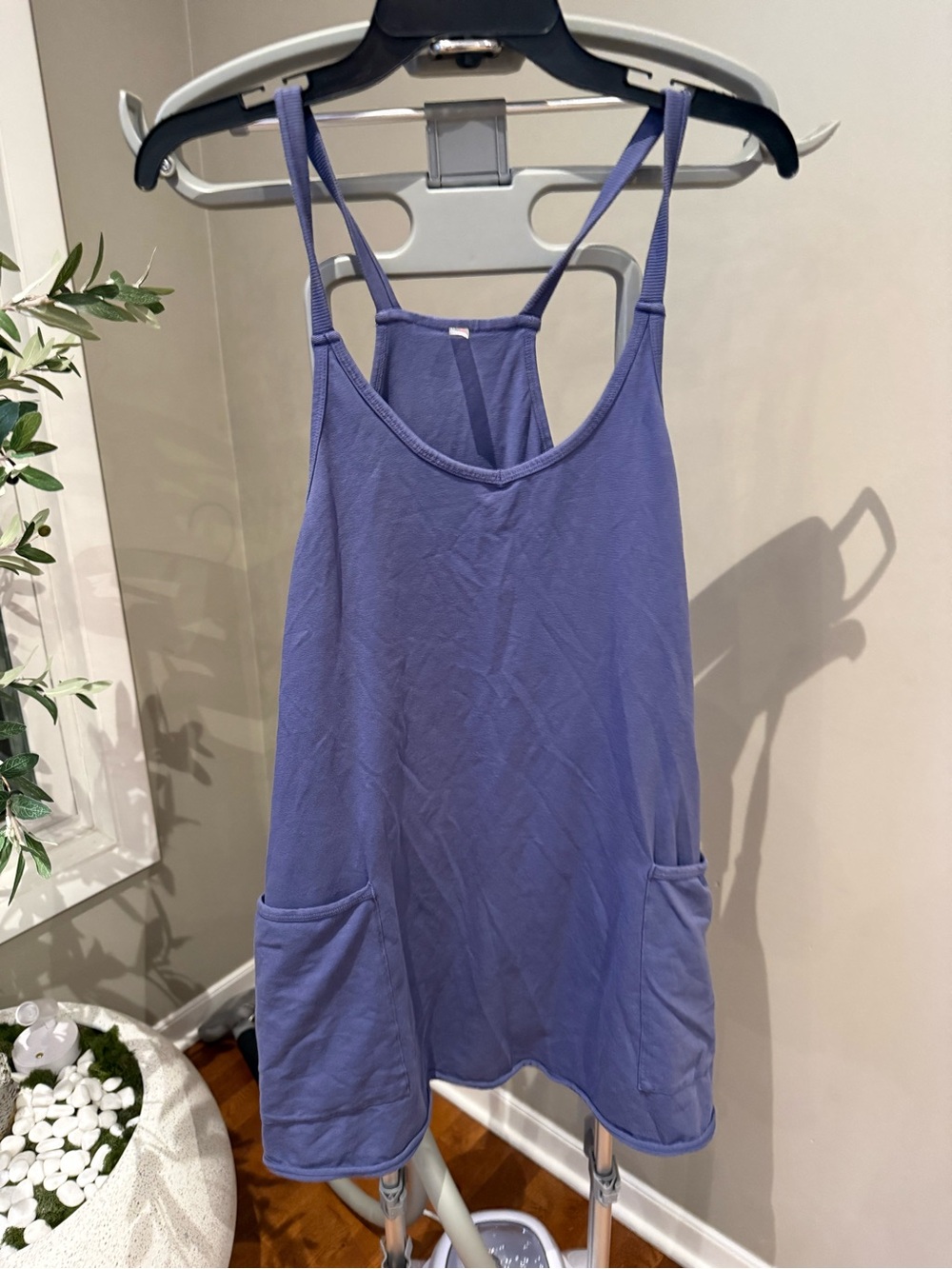 Free people FP Movement Hot Shot Scoop Neck Sleeveless Patch Pocket Mini Dress